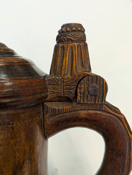 18th Century Scandinavian Birch Tankard