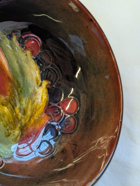 Rare Moorcroft Leaf & Berry Small Bowl 1930s
