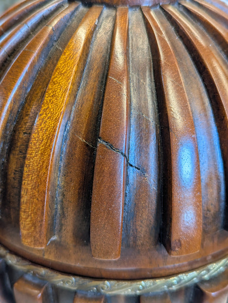 Vintage Regency Style Treen Urns