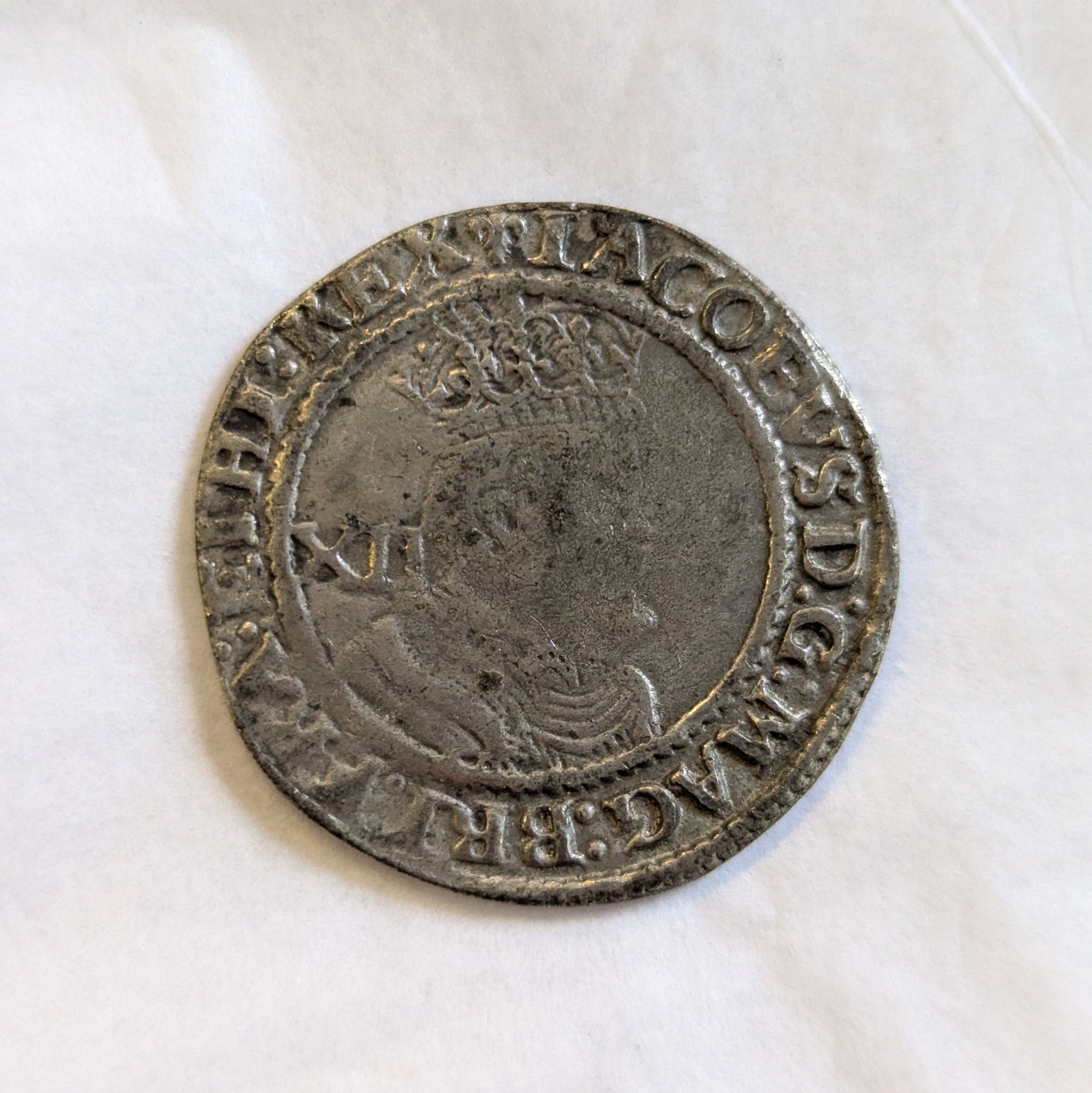 James 1st Silver Shilling (1567-1625)