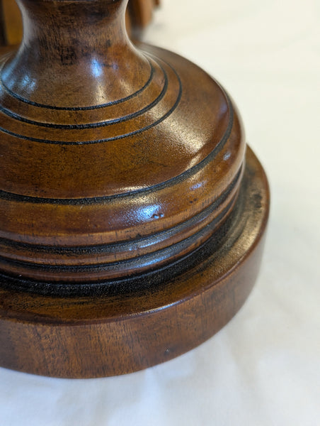 Vintage Regency Style Treen Urns