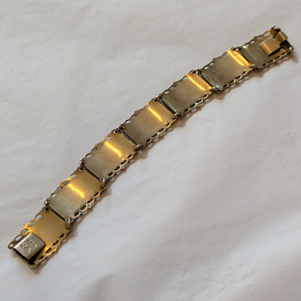 Norwegian Silver David Anderson Enamel Bracelet