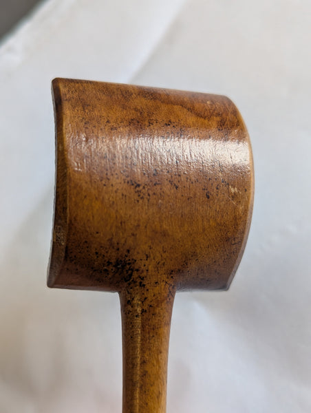 RESERVED 19th Century Sycamore Butter Curler