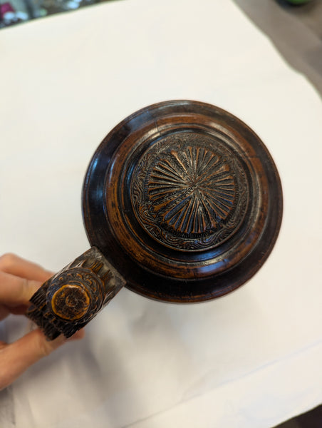 18th Century Scandinavian Birch Tankard