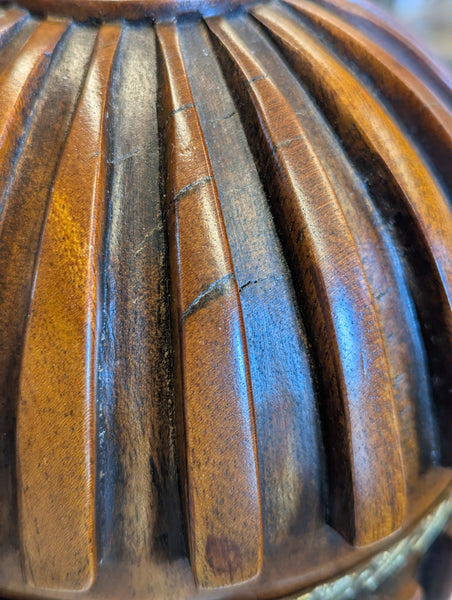 Vintage Regency Style Treen Urns