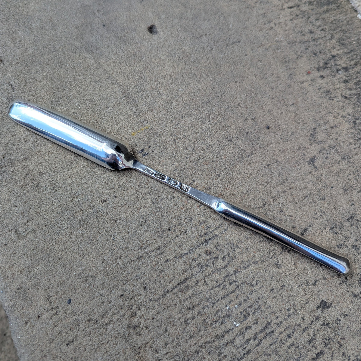 George III Silver Marrow Scoop London 1761 – Red House Antique Centre