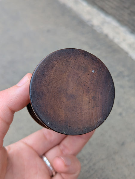 19th Century Treen Fruit Wood Shaker