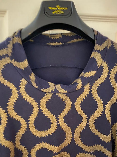 VIVIENNE WESTWOOD WORLDS END SQUIGGLE PRINT LONG SLEEVE TEE