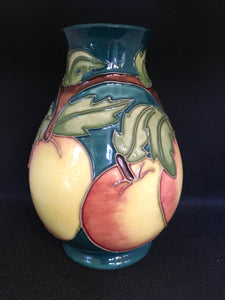 Moorcroft Apples Vase