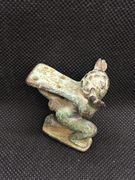 Roman Bronze Angel Furniture Mount 3rd-4th Century A.D