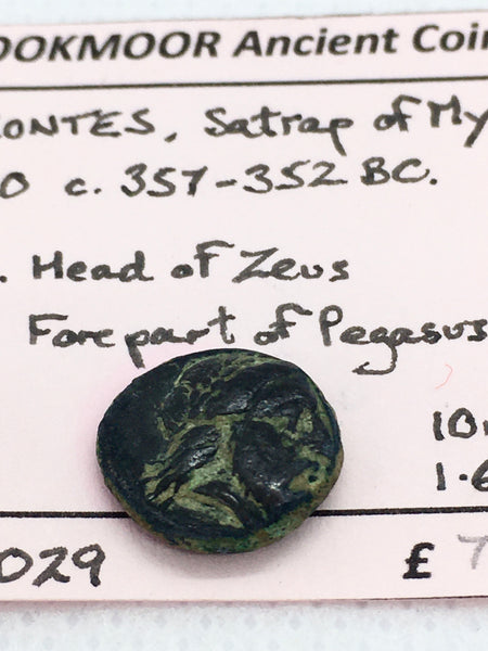 Orontes, Satrap Of Mysia 357-352 BC