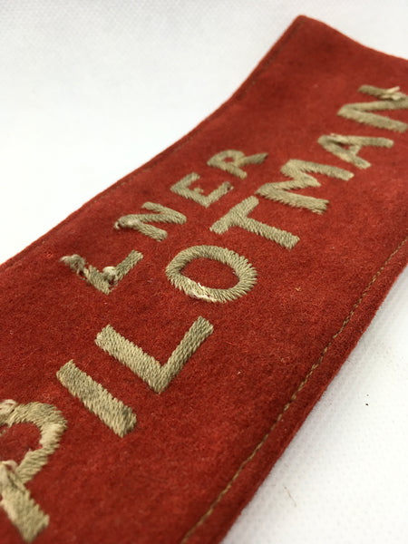 Vintage LNER Pilotman Woolen Armband