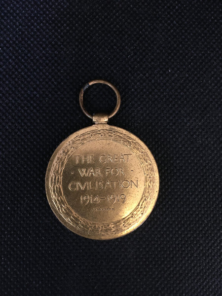 WW1 Victory Medal R.A.M.C W. Cassanell
