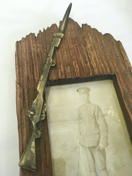 WW1 Trench Art Photograph Frame
