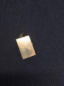 Vintage 9ct Gold Novelty Driving Licence Charm London 1963